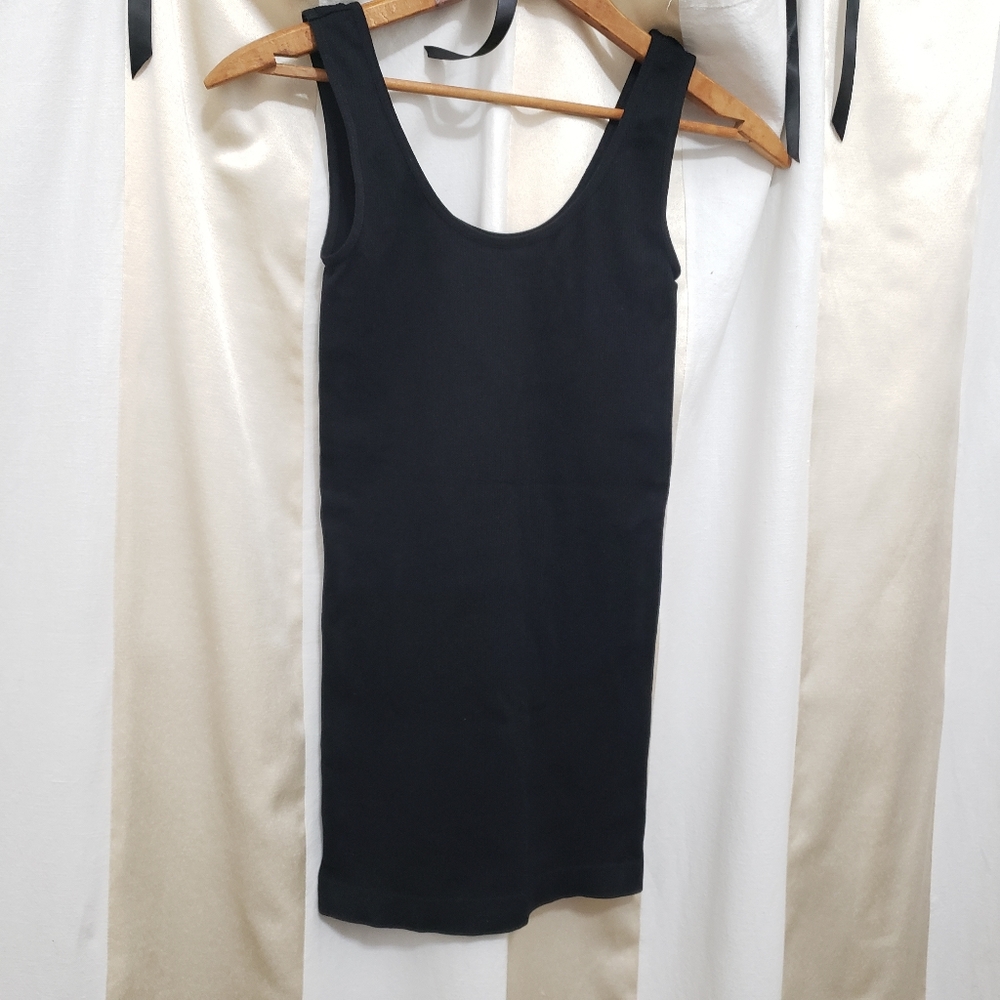 Black Ribbed Tank by Style&co.